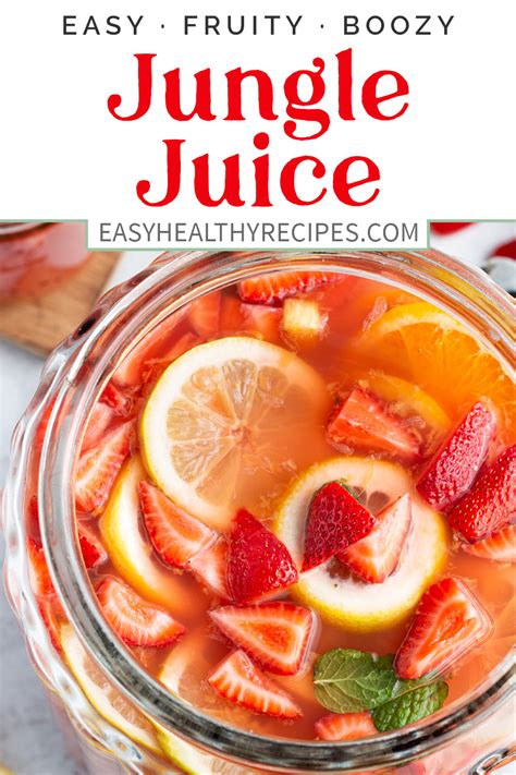 Delicious Jungle Juice Recipes for Your Next Party
